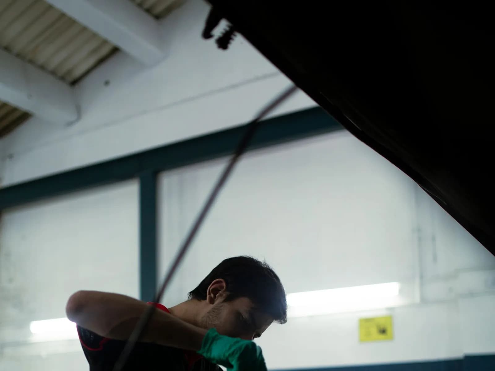 L'espace de démontage — atelier K.Mizar Garage