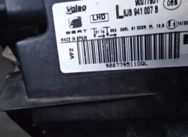 Pièce de réemploi Face Avant ComplèTe Seat Toledo Iv 2015