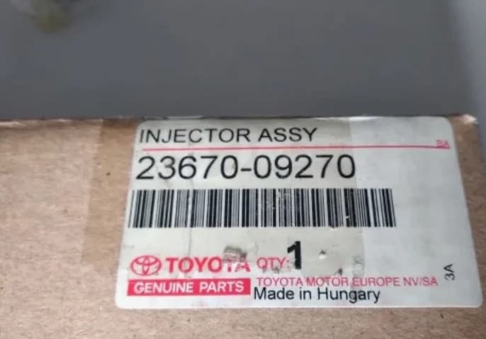 Lot De 4 Injecteurs Toyota 4d4 23670 09270