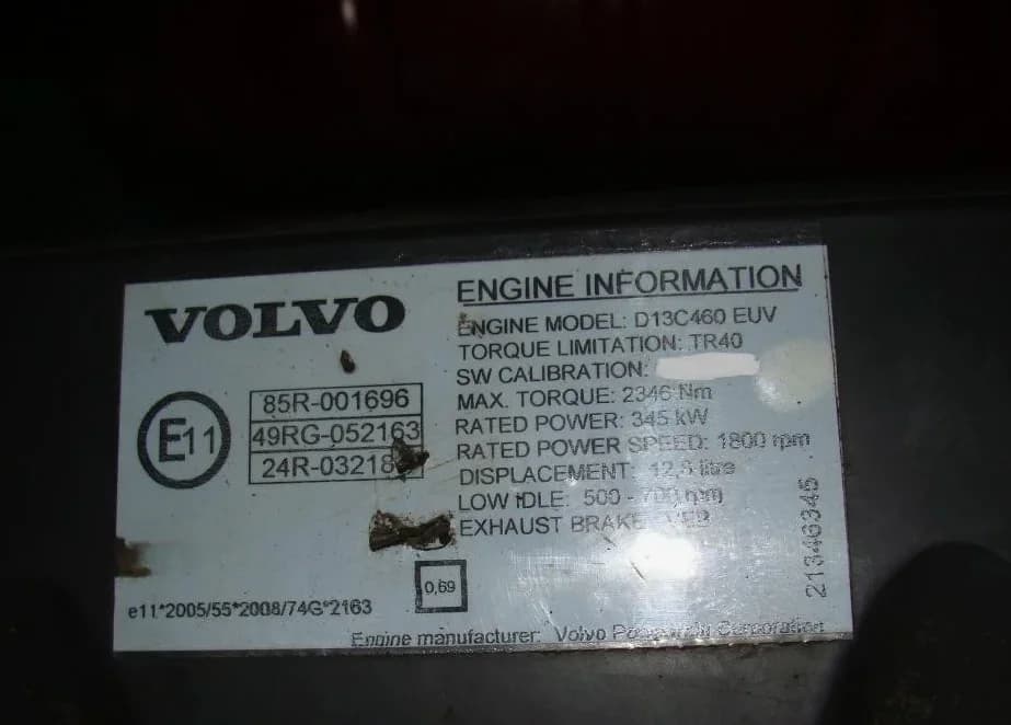 Moteur Complet Volvo Fh 13
