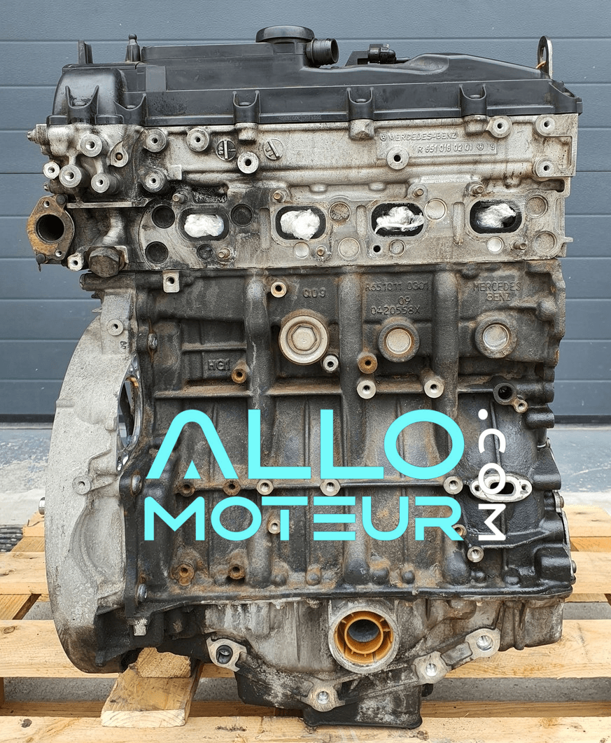 Bloc moteur nu culasse MERCEDES GLK X204 2.2 CDI 4MATIC 651912