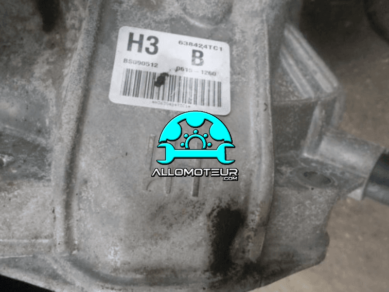 Boite de vitesses manuelle Chevrolet AVEO 1.2 16V H3
