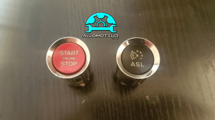Boutons start and stop / ASL Jaguar XK