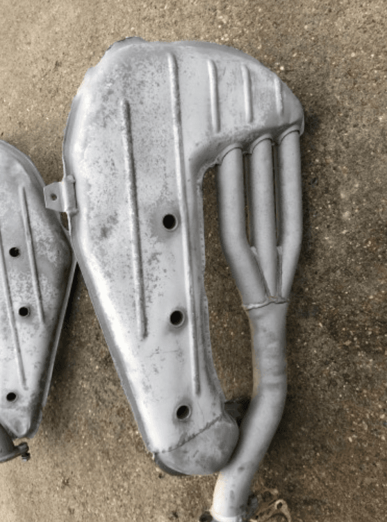 Catalyseur (pot catalytique) complet Porsche 911 (930) (1973 - 1989)