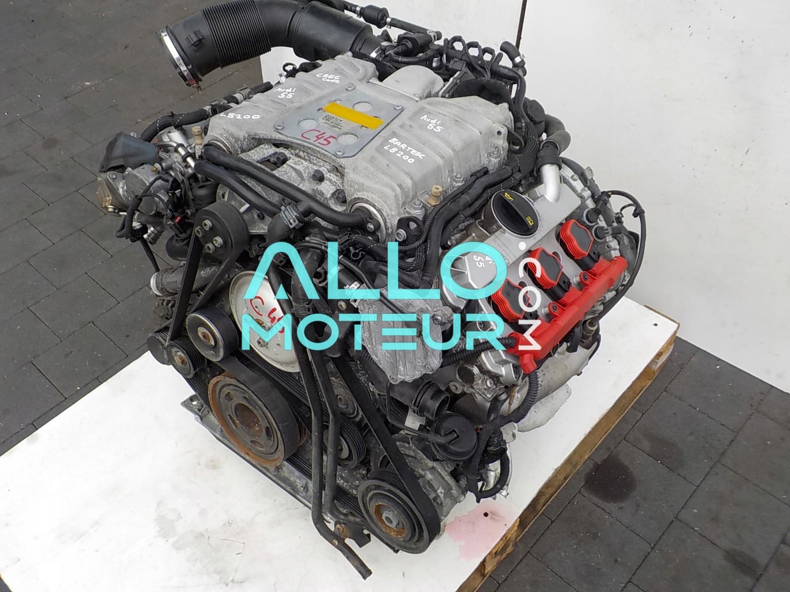 Moteur complet Audi A5 S5 8T 3.0 TFSI 333cv CRE