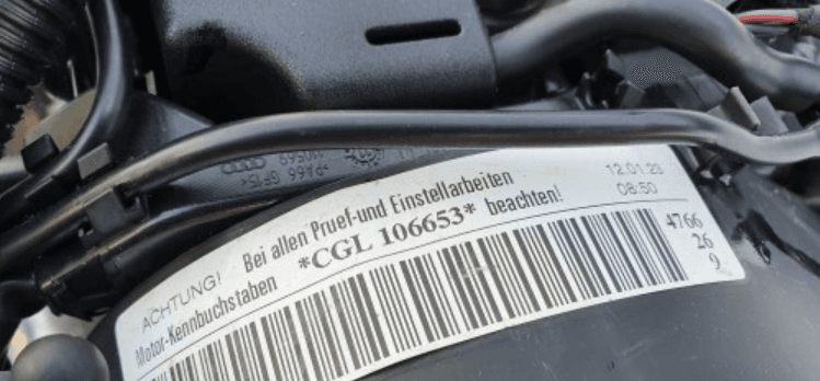 Moteur complet AUDI Q5 (8RB) 2.0 TDI 170 cv CGL