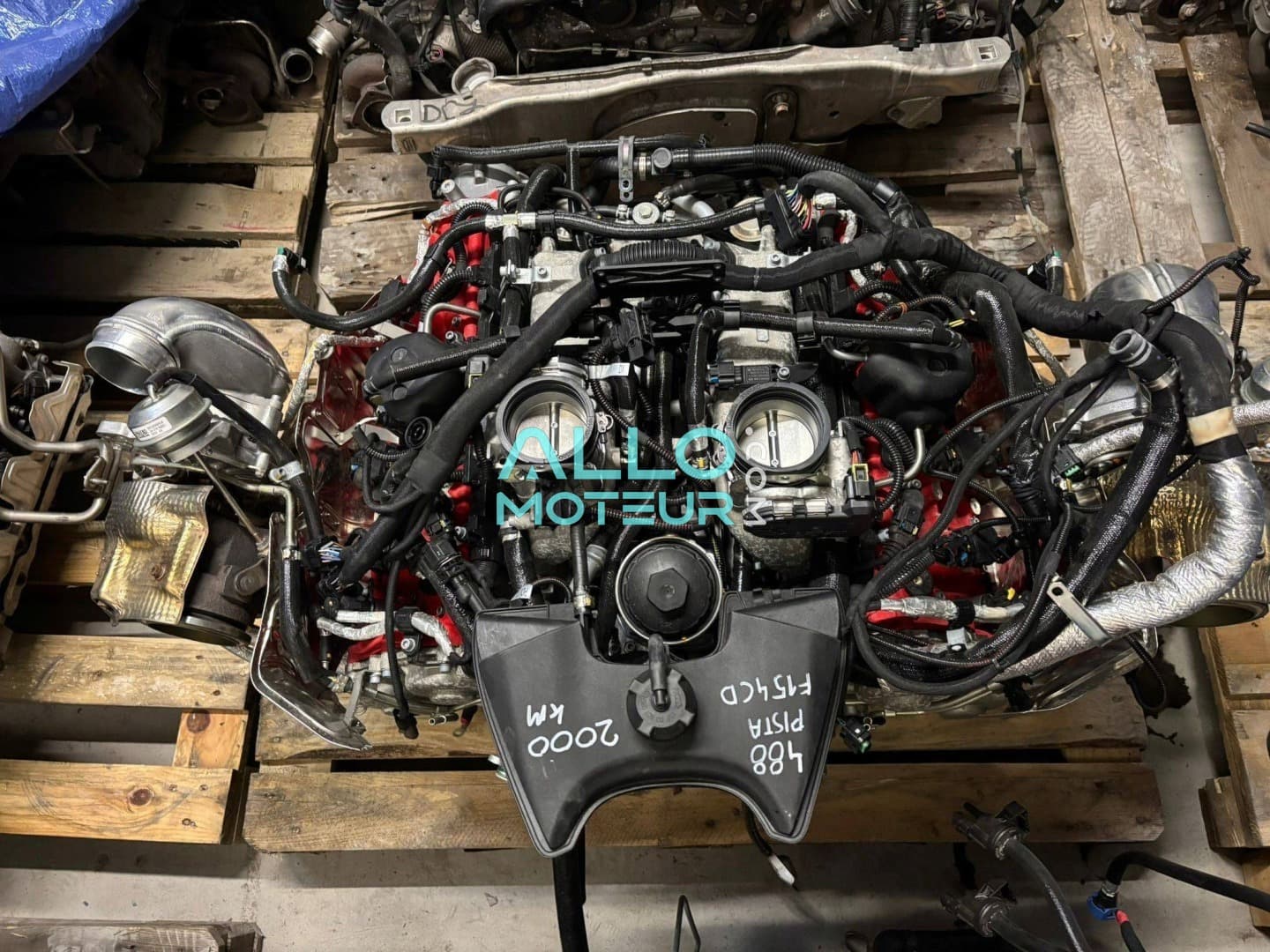 Moteur complet FERRARI 488 pista 3.9 F154CD