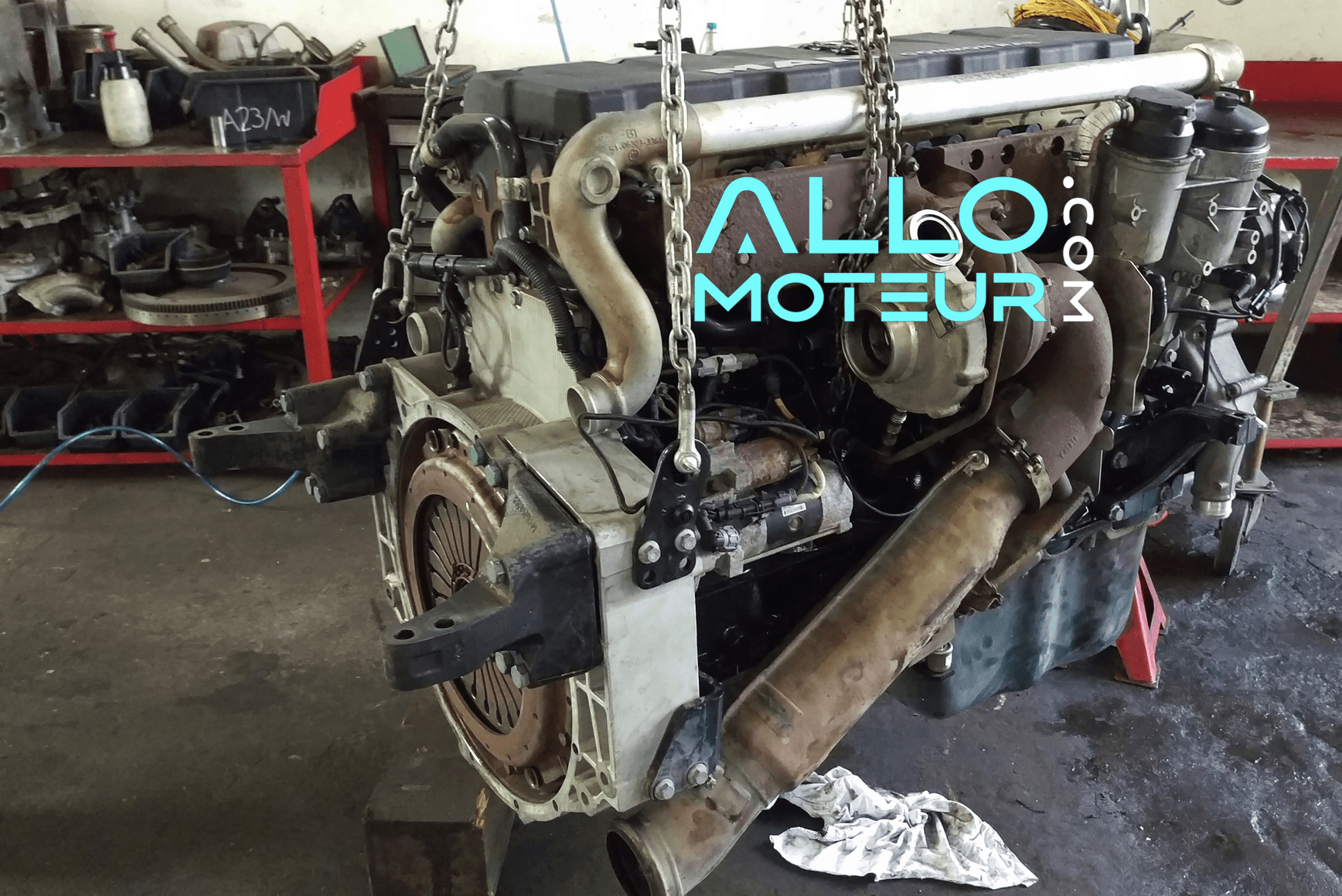 Moteur complet MAN TGX 540cv Euro 5 D2676 LF17