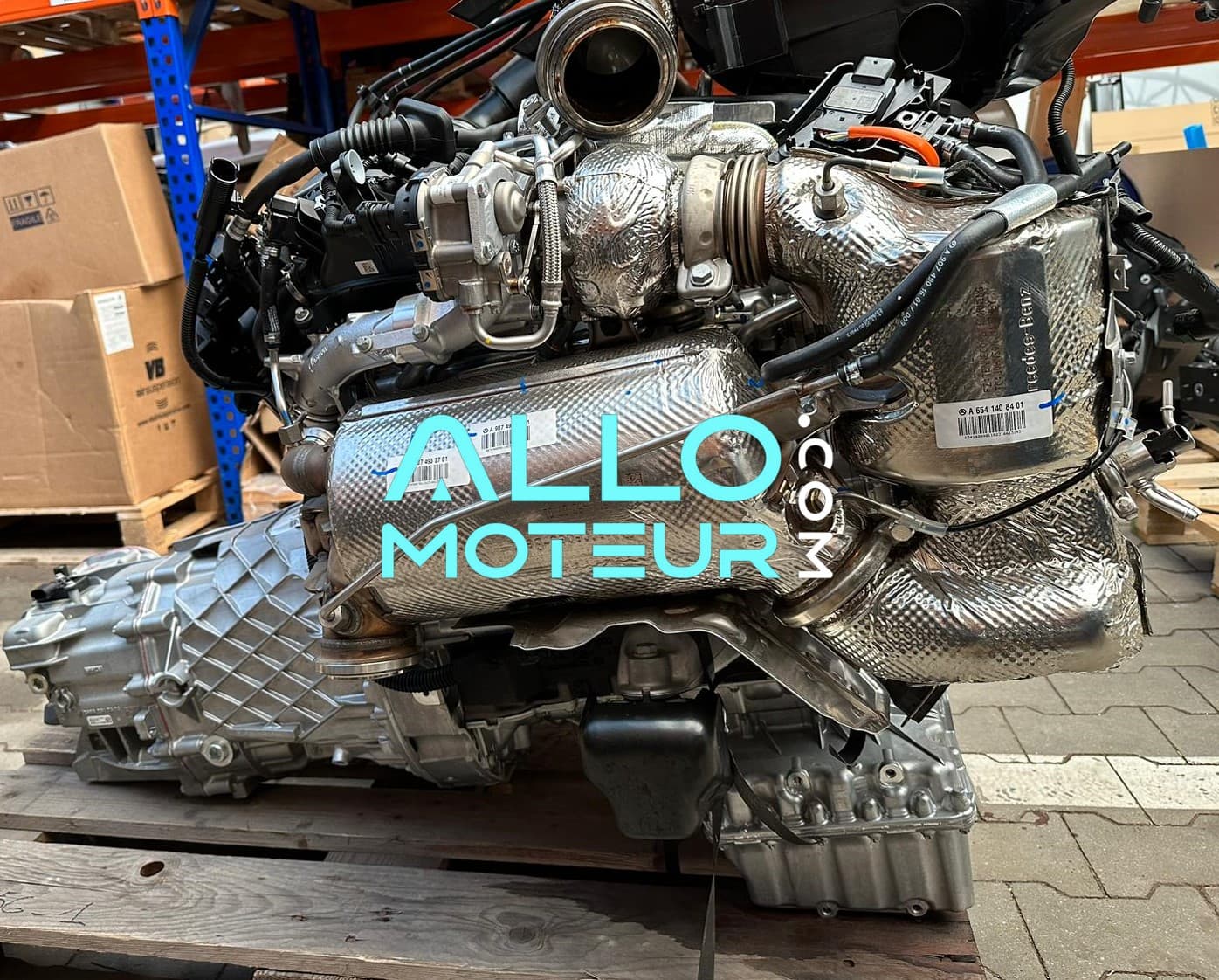 Moteur complet Neuf MERCEDES + Boite manuelle 2.0 654920