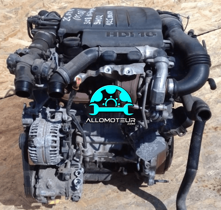 Moteur complet Peugeot / Citroën 1.6 HDI 90 cv 9H02
