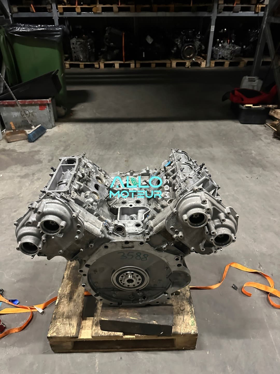 Bloc moteur nu culassse PORSCHE panamera 4s 2.9 essence CSZ