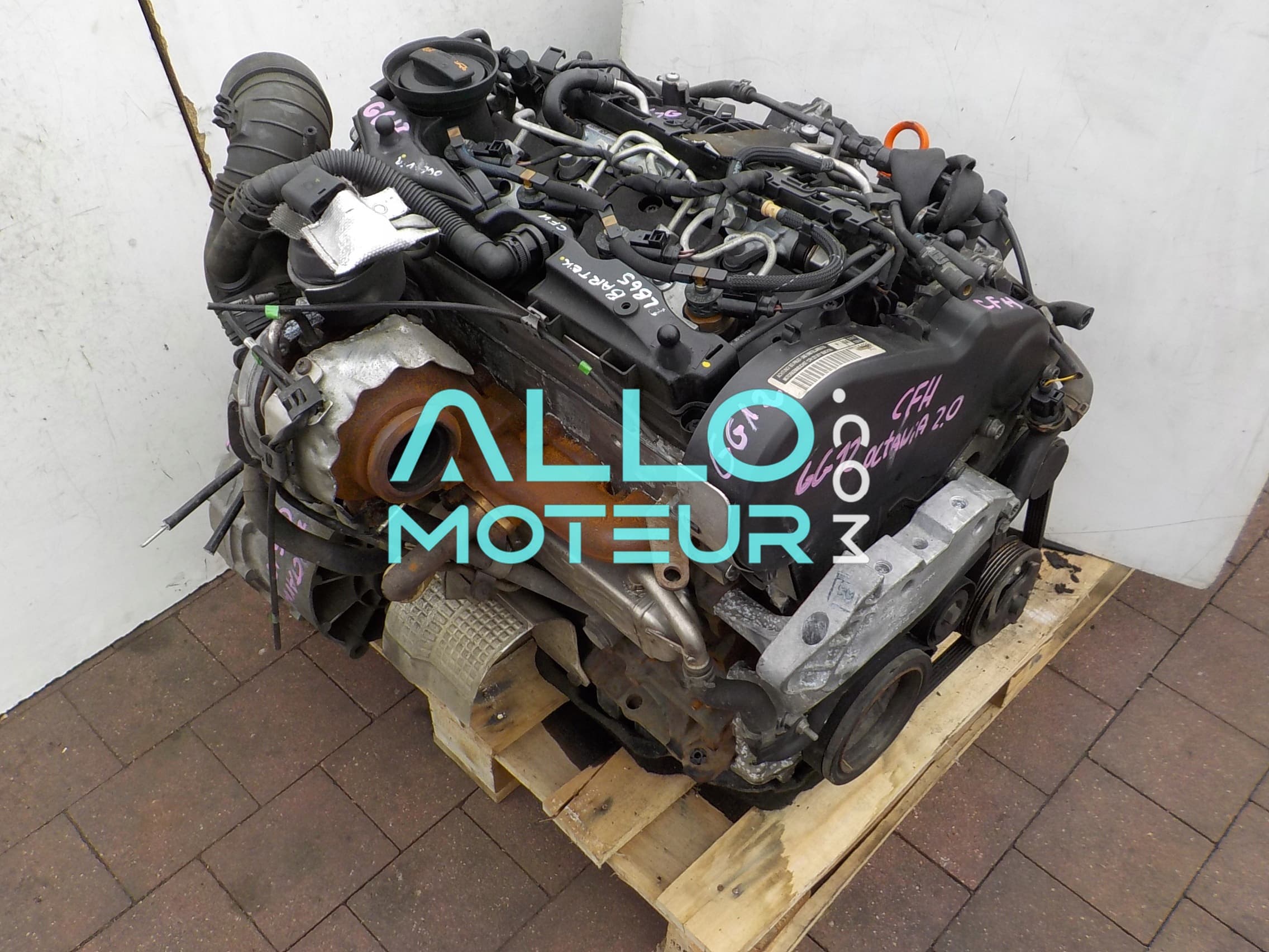 Moteur complet Skoda Octavia II 2.0 TDI 140cv CFHC
