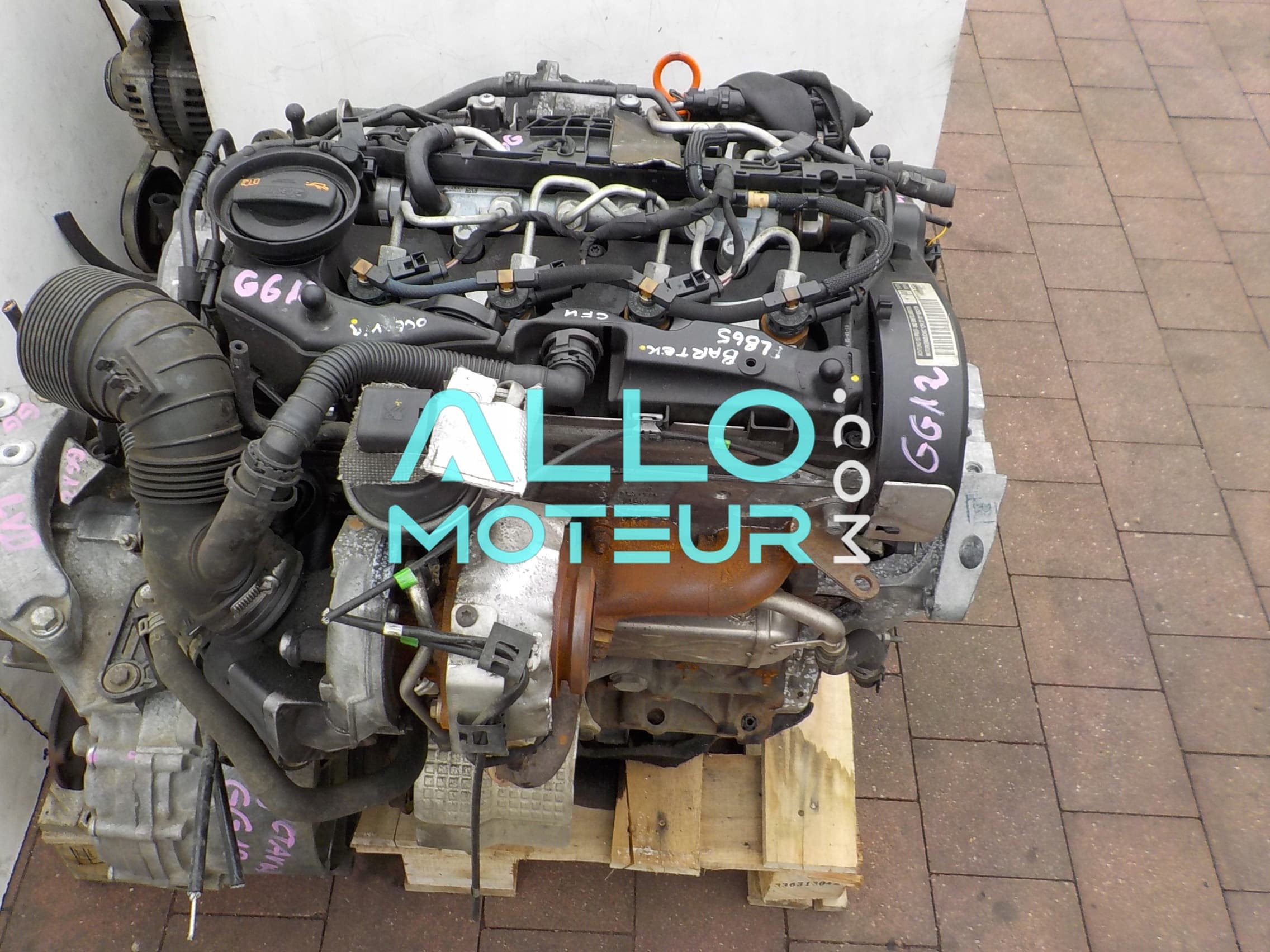 Moteur complet Skoda Octavia II 2.0 TDI 140cv CFHC