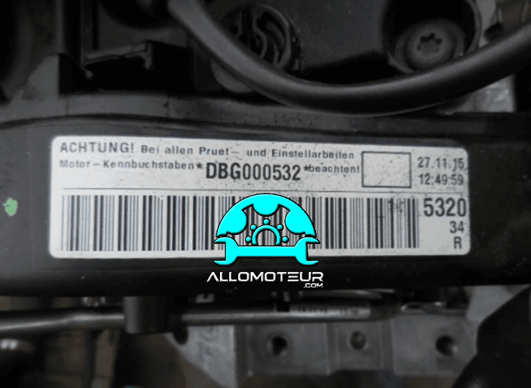 Moteur complet Volkswagen Passat B8 2.0 TDi 150 cv DBG