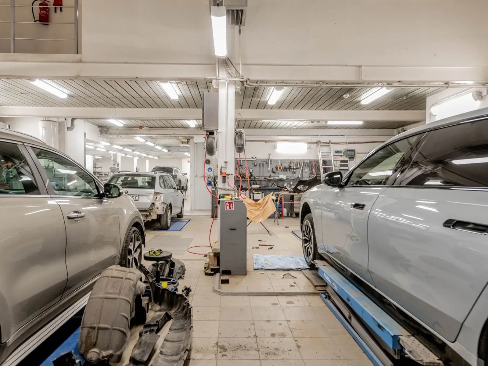 Le contrôle qualité — atelier ALV Carrosserie Services