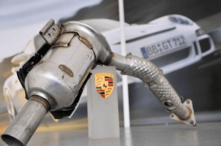 Catalyseur (pot catalytique) complet Porsche Boxster 986