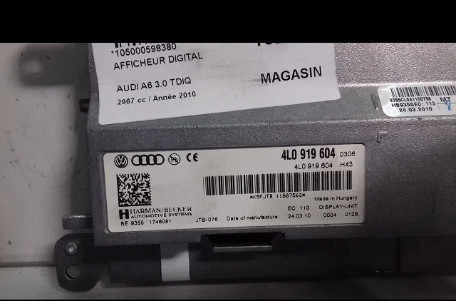 Afficheur digital Audi A6 C6 Avant (4F5) 3.0 tdi quattro (2006-2008) occasion