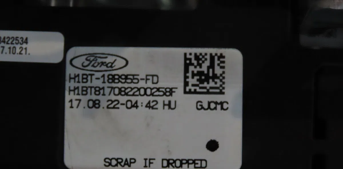 Afficheur digital Ford FIESTA VII (HJ, HF) 1.5 tdci (2017) occasion