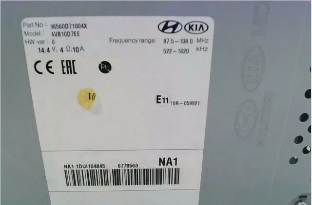 Afficheur digital Hyundai TUCSON (TL, TLE) 1.7 crdi (2015-2020) occasion