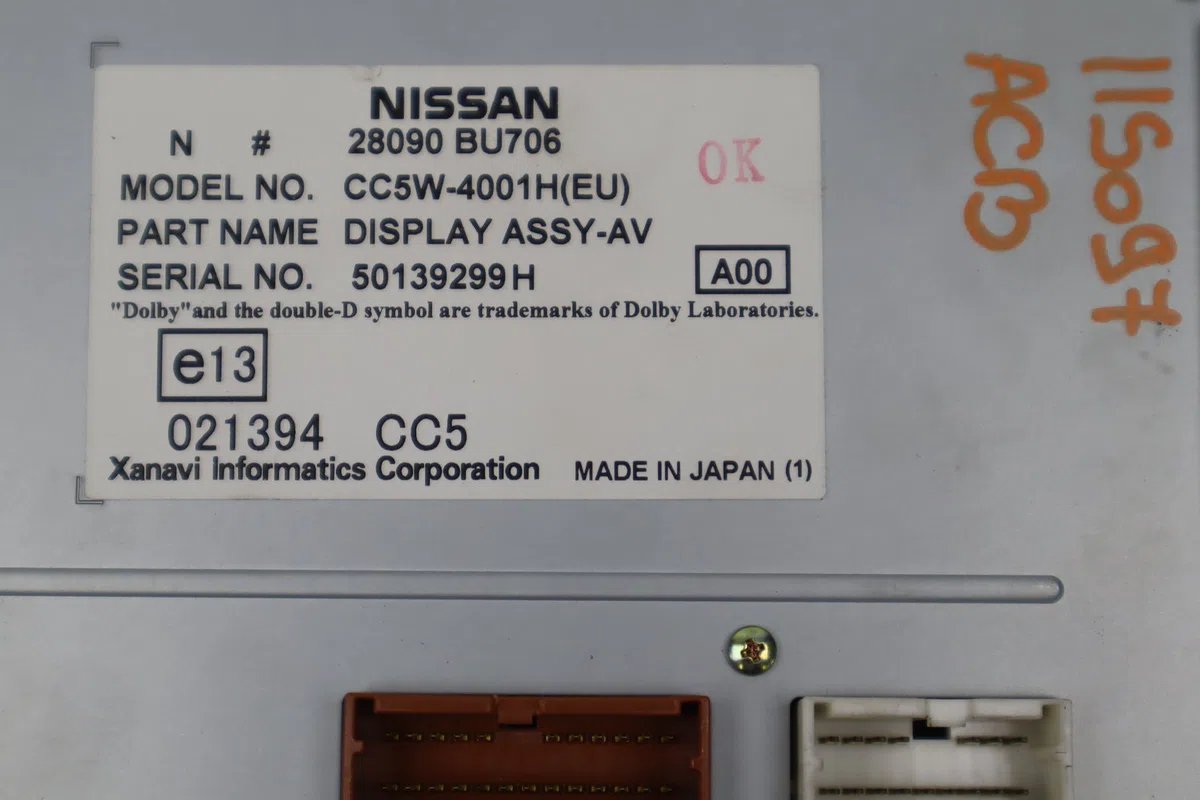 Afficheur digital Nissan ALMERA TINO (V10) 1.8 (2000-2006) occasion