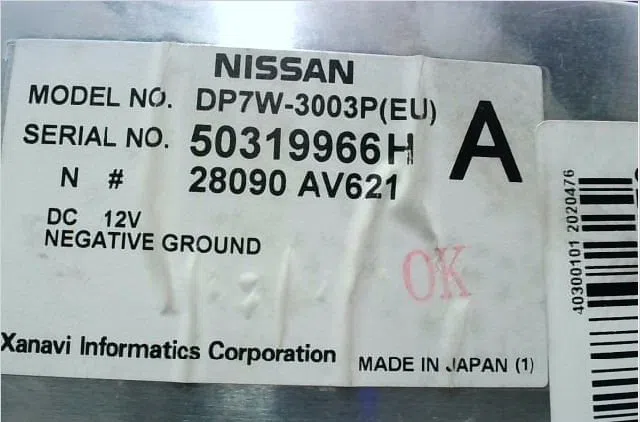 Afficheur digital Nissan PRIMERA Hatchback (P12) 2.2 dci (2003) occasion