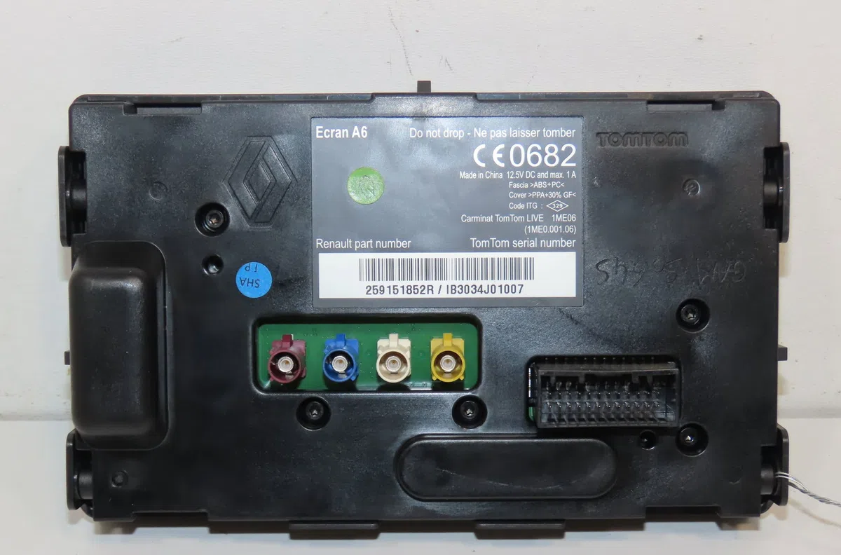 Afficheur digital Renault CLIO III (BR0-1, CR0-1) 1.2 16v (br02, br0j, br11, cr02, cr0j, cr11) (2005-2014) 5 portes occa