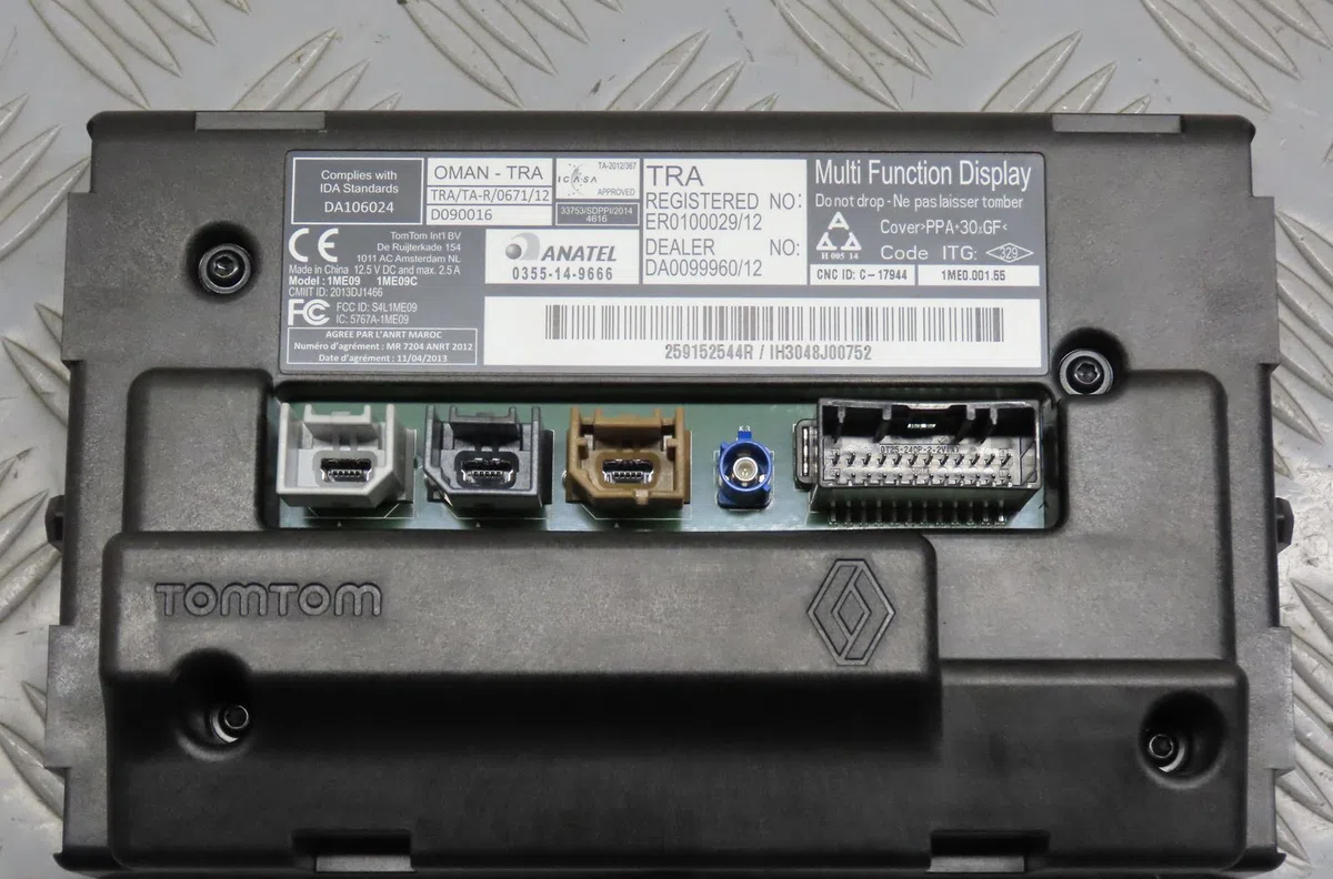 Afficheur digital Renault KANGOO Express (FW0-1_) 1.5 dci 90 (fw0g, fw05, fw08, fw11) (2009) 4 portes occasion