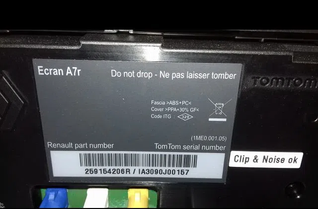 Afficheur digital Renault LAGUNA III (BT0-1) 2.0 dci (bt01, bt08, bt09, bt0e, bt0k, bt12, bt1c, bt1d,... (2007-2015) 5 p
