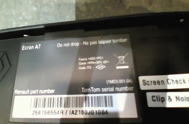 Afficheur digital Renault MEGANE III 3-5 portes (BZ0-1_, B3_) 1.4 tce (bz0f, bz1v) (2009) occasion