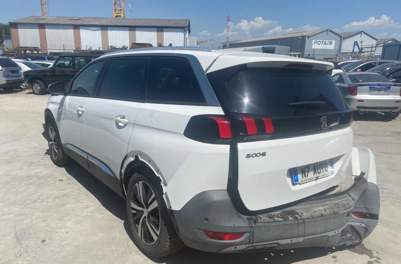 Aile arrière gauche PEUGEOT 5008 2 PHASE 1 occasion