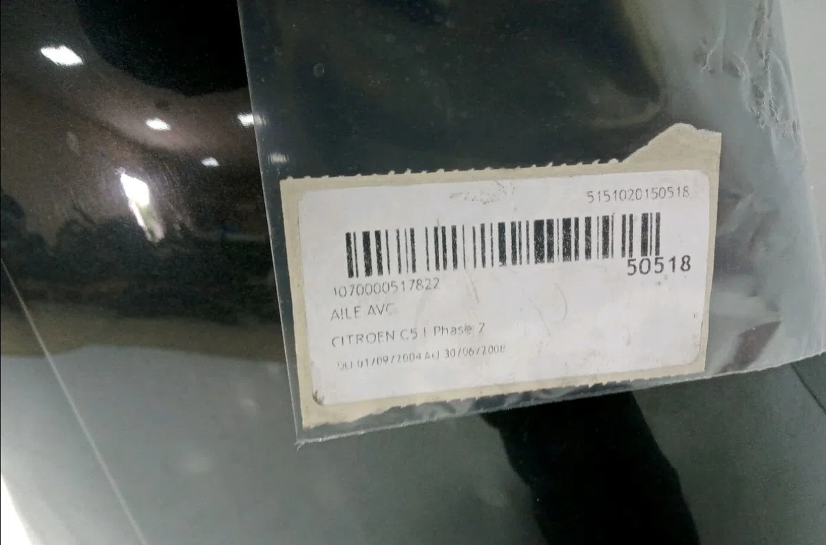 Aile avant gauche CITROEN C5 I 2006 occasion