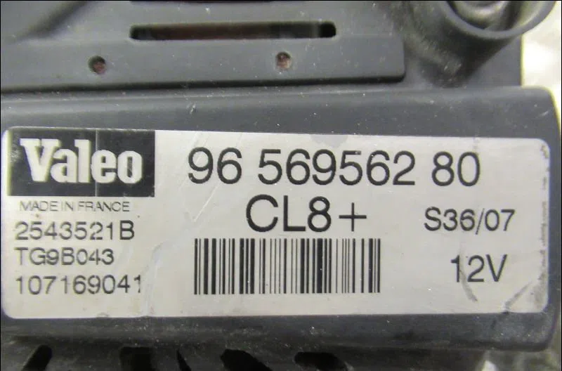 Alternateur Citroën C3 I (FC_, FN_) 1.4 16v (2003) occasion