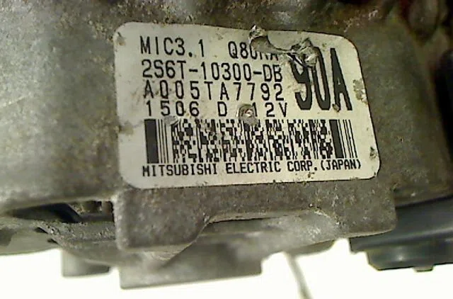 Alternateur Ford FIESTA V (JH_, JD_) 1.6 16v (2001-2008) occasion
