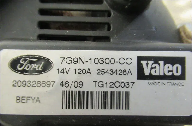 Alternateur Ford FIESTA VI (CB1, CCN) 1.25 (2008-2017) 5 portes occasion