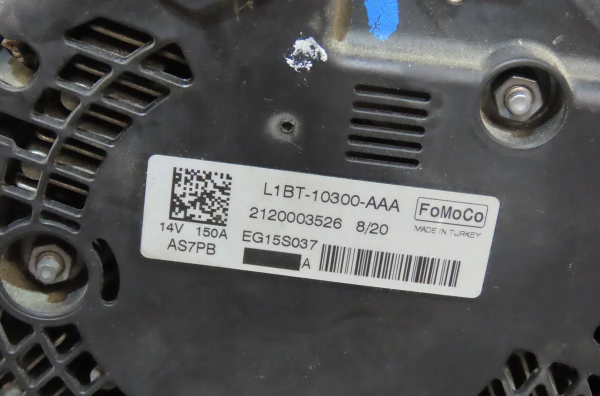 Alternateur Ford FIESTA VII (HJ, HF) 1.5 tdci active (2018) occasion