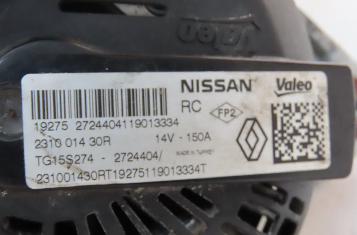 Alternateur Nissan JUKE (F16_) Dig-t 117 (2019) occasion