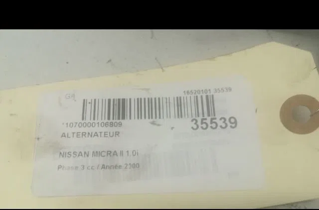 Alternateur Nissan MICRA II (K11) 1.0 i 16v (1992-2000) occasion