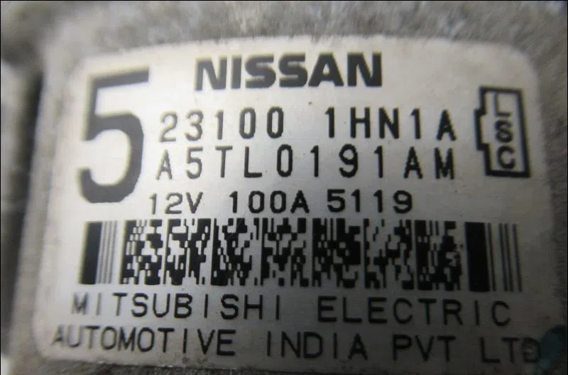 Alternateur Nissan MICRA IV (K13K) 1.2 (2010-2015) occasion