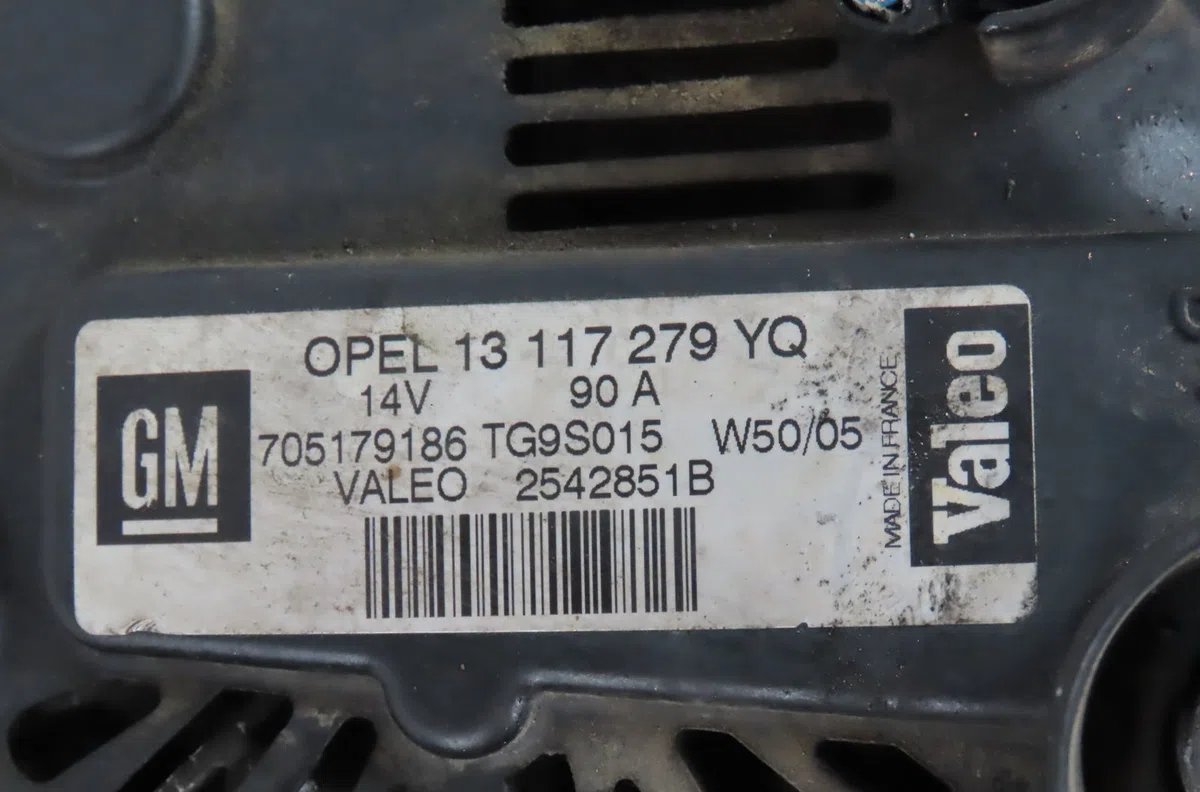 Alternateur Opel CORSA C (X01) 1.3 cdti (f08, f68) (2003-2009) occasion