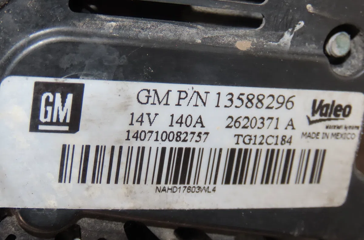 Alternateur Opel CORSA D (S07) 1.4 (l08, l68) (2006-2014) occasion