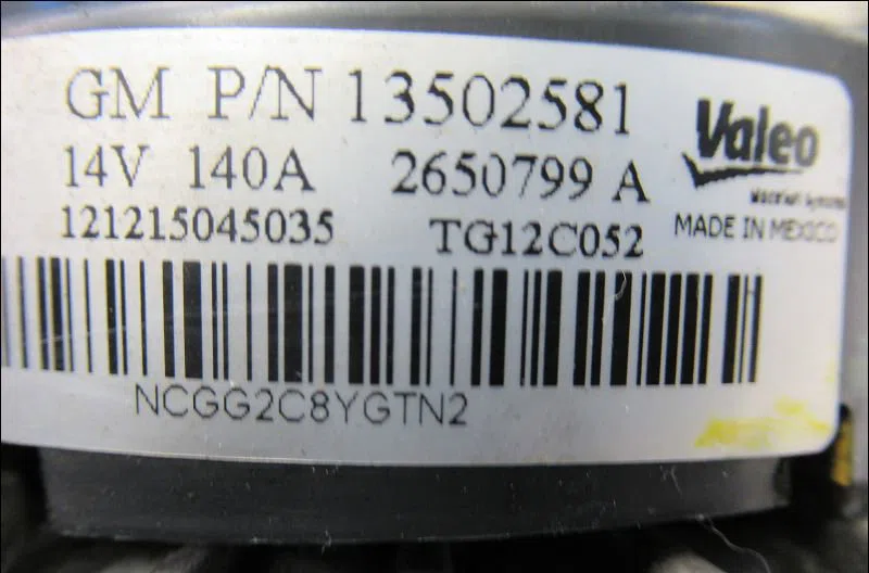 Alternateur Opel INSIGNIA A (G09) 2.0 cdti (68) (2008-2017) occasion