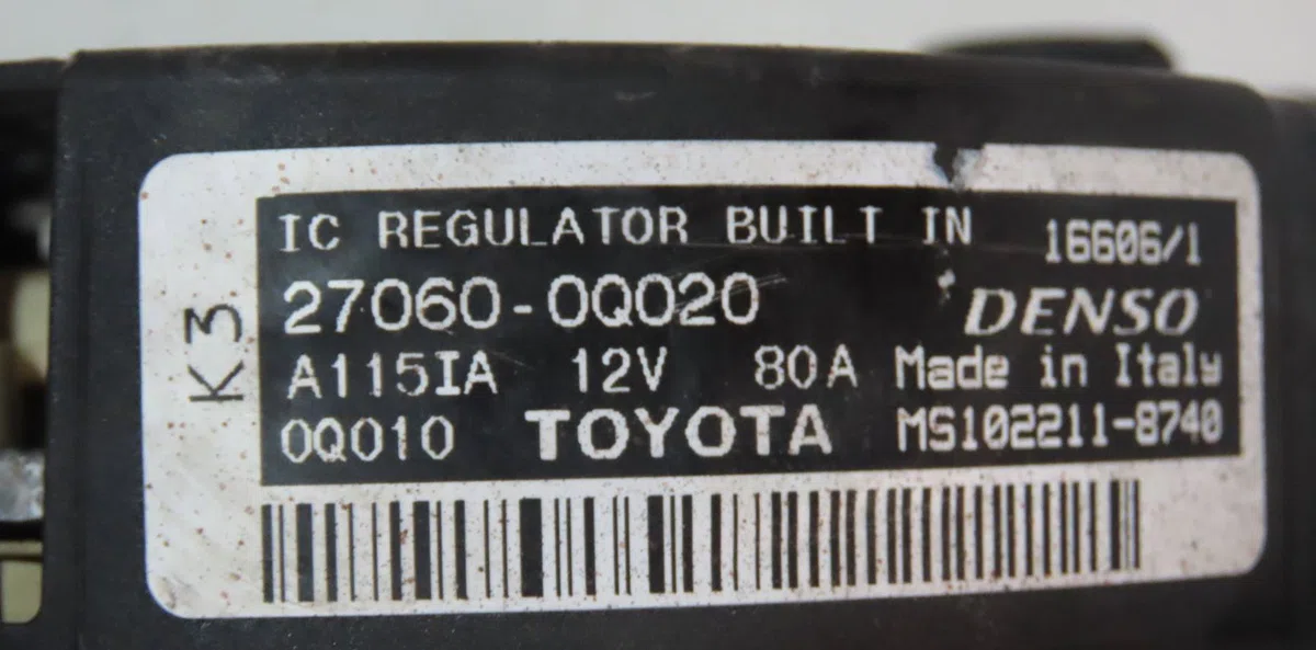 Alternateur Peugeot 107 (PM_, PN_) 1.0 (2005-2014) 3 portes occasion