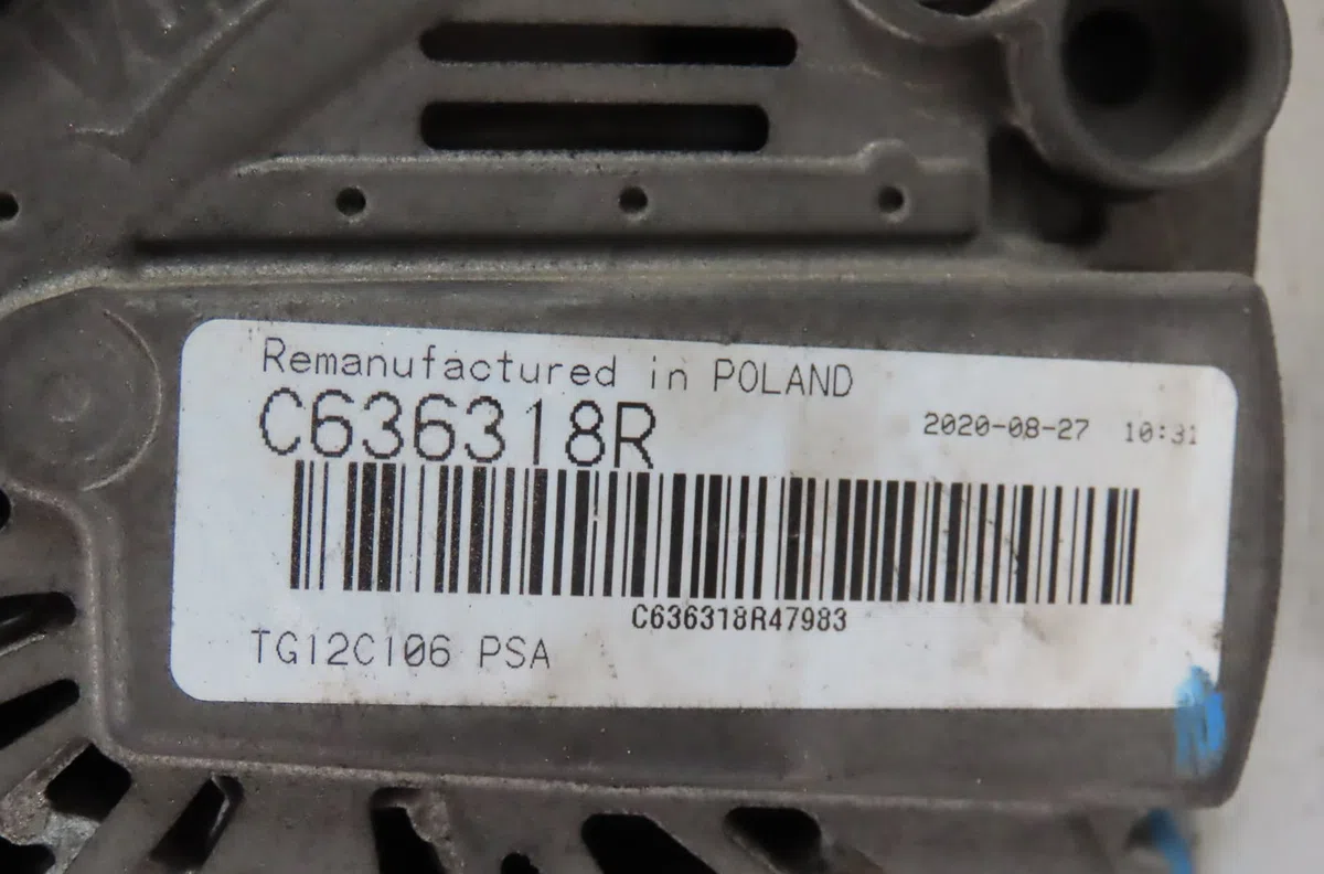 Alternateur Peugeot 5008 (0U_, 0E_) 1.2 (2015-2017) occasion