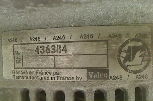 Alternateur Renault CLIO I (B-C57_, 5-357_) 1.8 (1991-1998) occasion