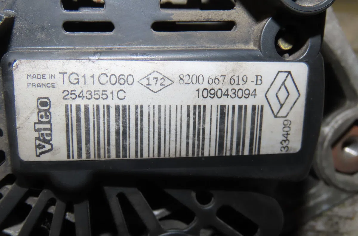 Alternateur Renault CLIO III (BR0-1, CR0-1) 1.6 16v gt (br10, cr10) (2009-2014) 5 portes occasion