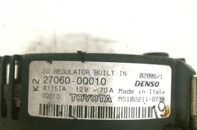Alternateur TOYOTA AYGO occasion