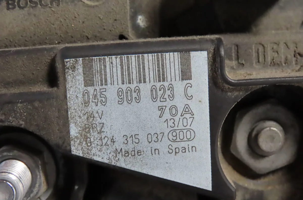 Alternateur Volkswagen FOX 3-5 portes (5Z1, 5Z3, 5Z4) 1.4 tdi (2005-2009) occasion