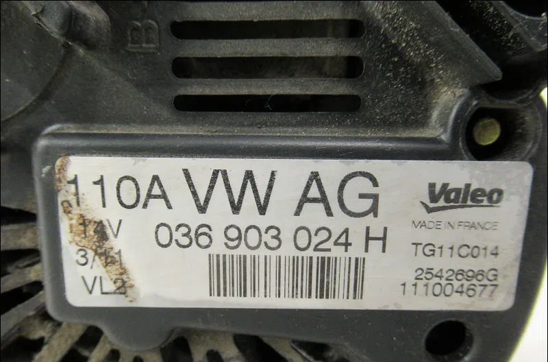 Alternateur Volkswagen GOLF VI (5K1) 1.4 (2008-2012) 5 portes occasion