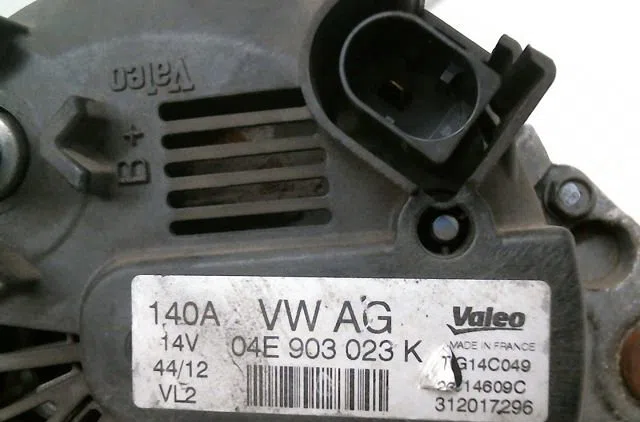 Alternateur Volkswagen GOLF VII (5G1, BQ1, BE1, BE2) 1.2 tsi (2012-2017) occasion