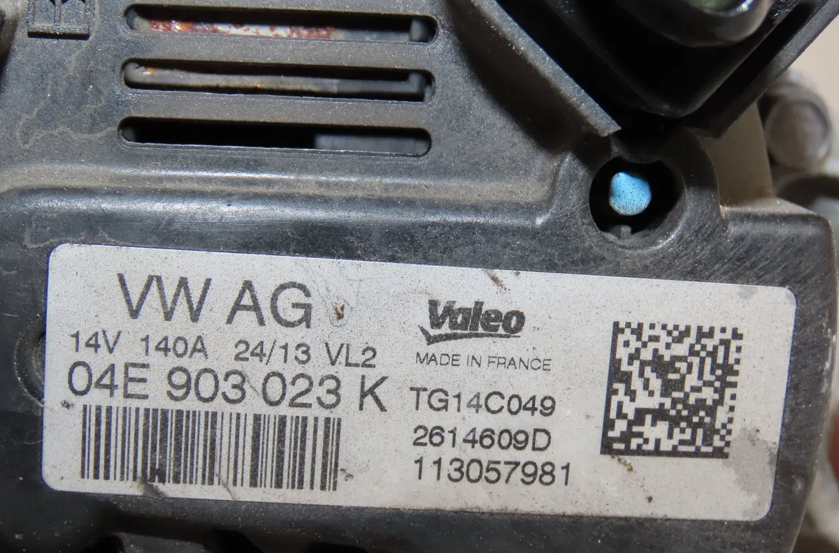 Alternateur Volkswagen GOLF VII (5G1, BQ1, BE1, BE2) 1.6 tdi (2012-2017) occasion